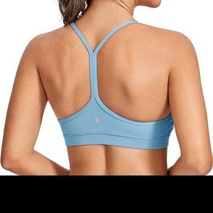 CRZ YOGA Womens Butterluxe Y Back Sports Bra